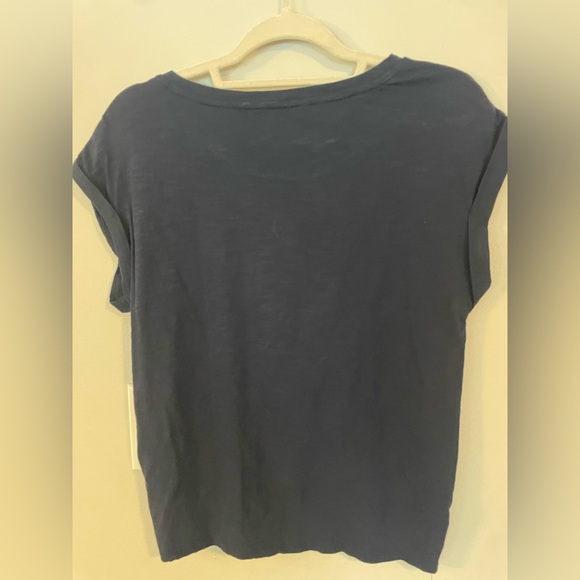 NWT Lucky Brand Dark Blue Starry Short Sleeve Tee - Picture 3 of 3